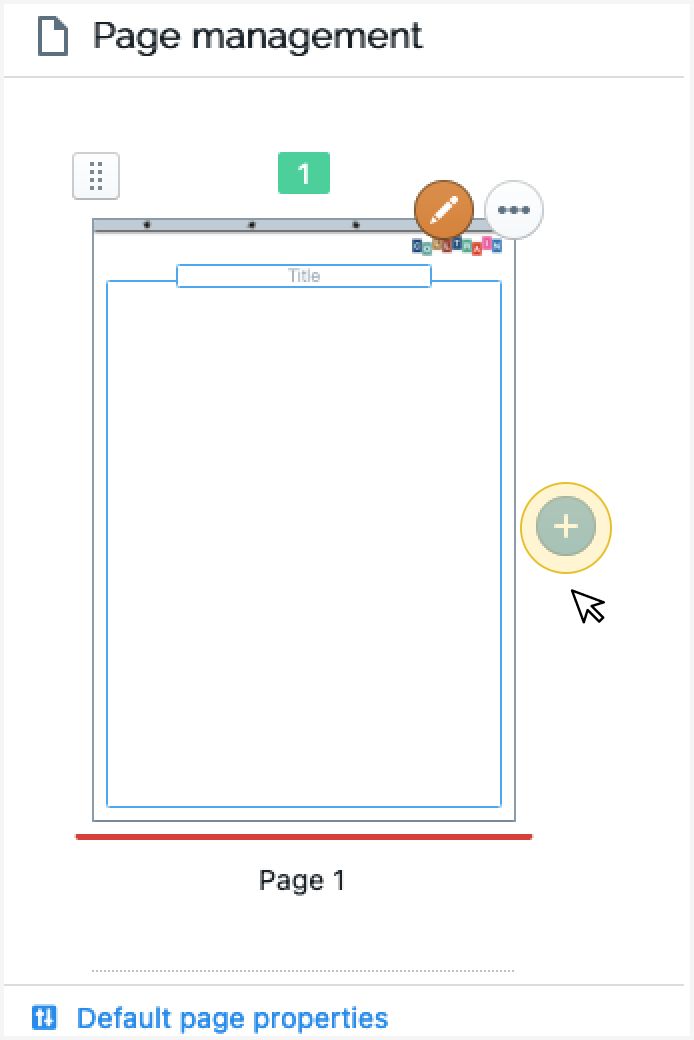 Add new page on flipchart