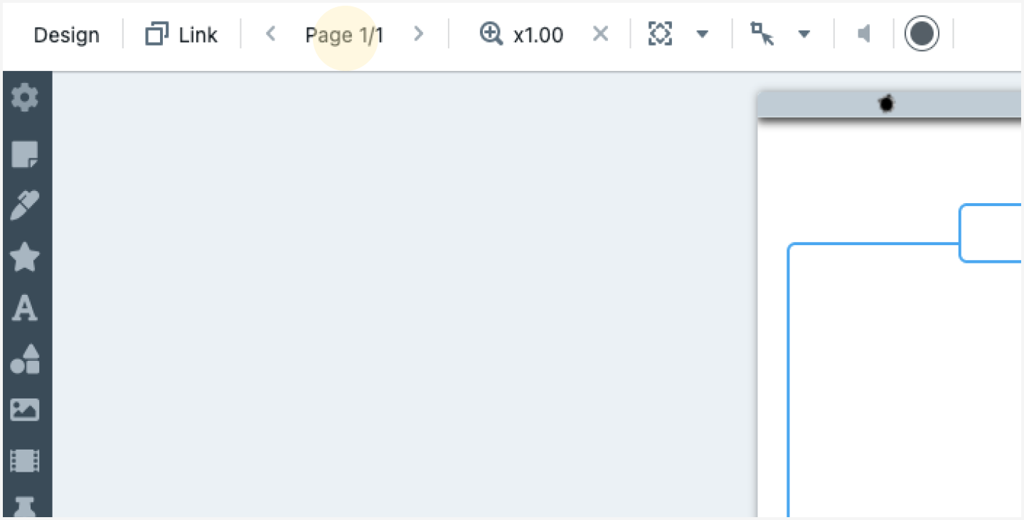 Flipchart page navigation