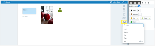 See others’ MyBoard content