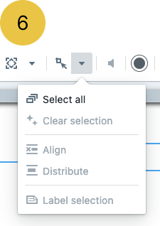 Activate selection mode on flipchart - Colltrain