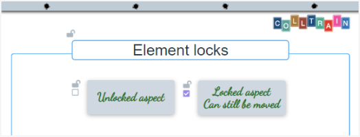 Flipchart objects - locked aspect vs unlocked aspect