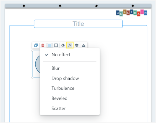 Change shape's effects