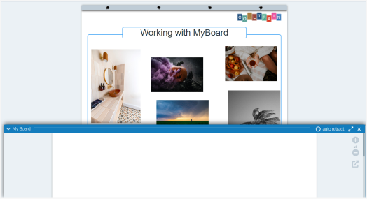 MyBoard opened