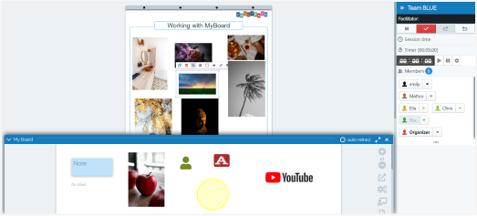 Objects on MyBoard